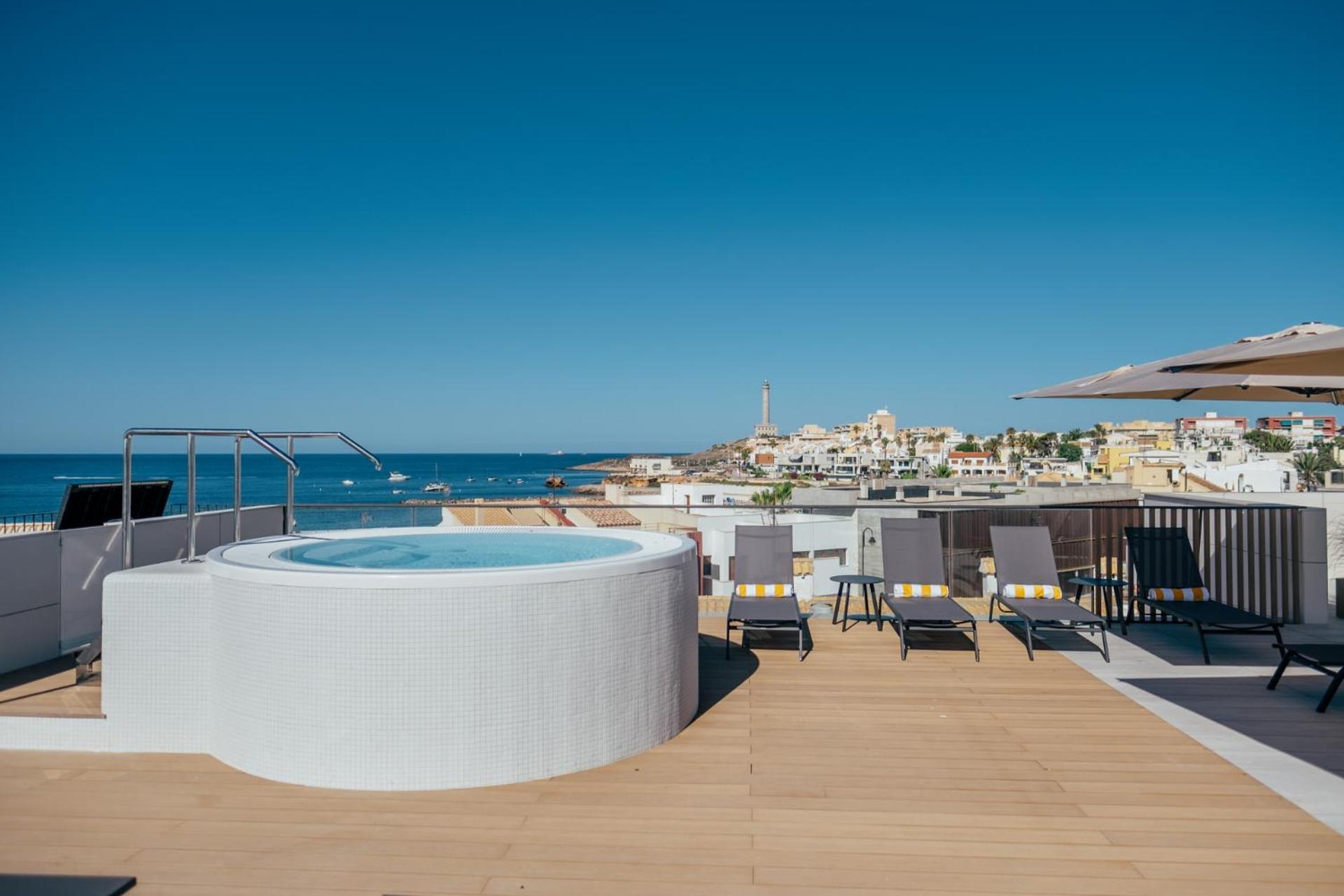 Hotel Cetina Cabo De Palos Puerto Exterior foto